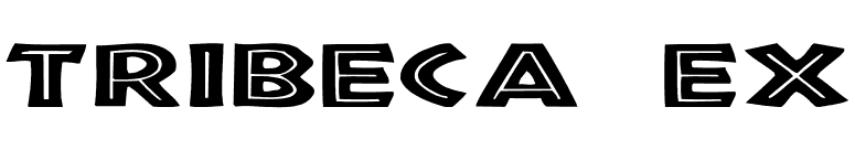Tribeca Ex font preview