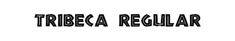 Tribeca Regular font preview