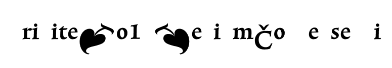 TriniteNo1-MediumCondensedPi font preview