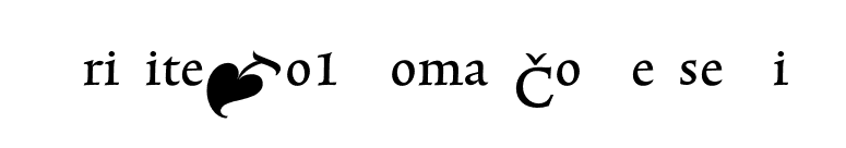 TriniteNo1-RomanCondensedPi font preview
