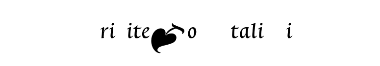 TriniteNo4-ItalicPi font preview