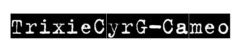 TrixieCyrG-Cameo font preview