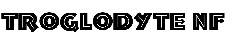 Troglodyte NF font preview