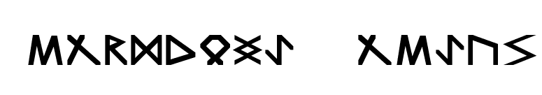 Trondheim Normal font preview