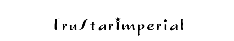 TruStarImperial font preview