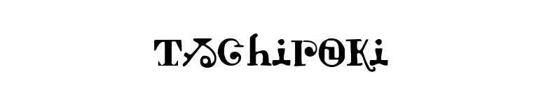 Tschiroki font preview