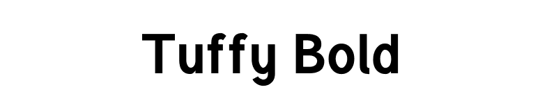 Tuffy Bold font preview