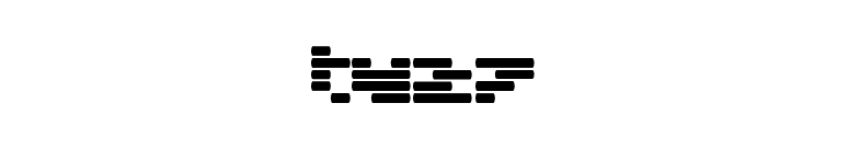 TV27 font preview