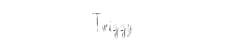 Twiggy font preview