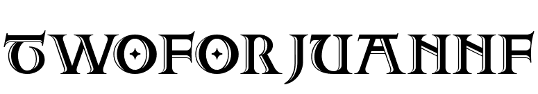 TwoForJuanNF font preview