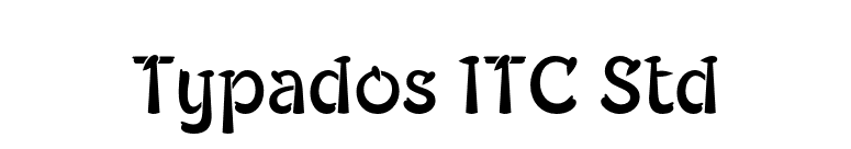 Typados ITC Std font preview