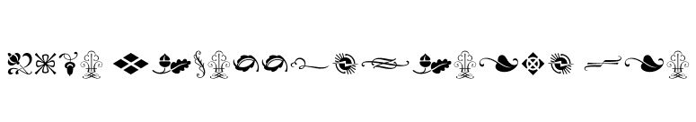 Type Embellishments One font preview