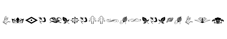 Type Embellishments Two font preview