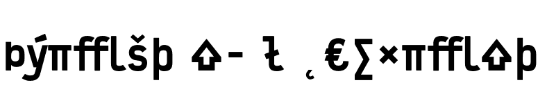 Typestar-BlackExpert font preview