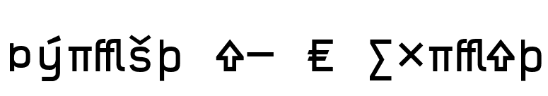 Typestar-OCRExpert font preview