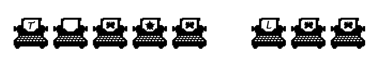 Typewriter Letter font preview