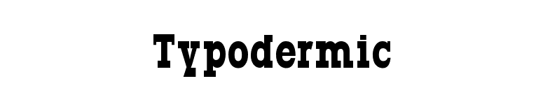 Typodermic font preview