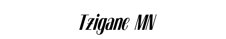 Tzigane MN font preview