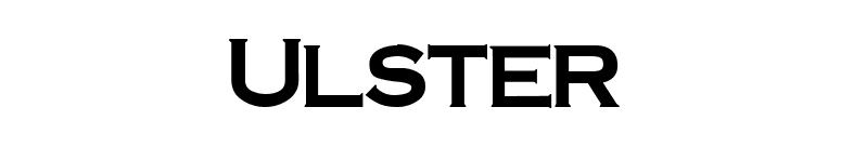 Ulster font preview