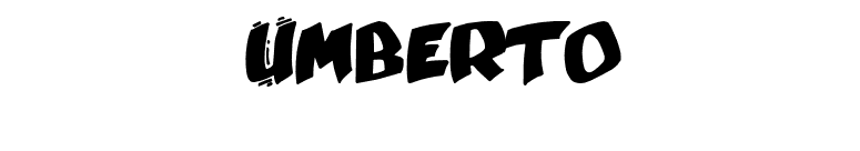Umberto font preview