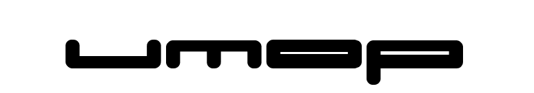umop font preview