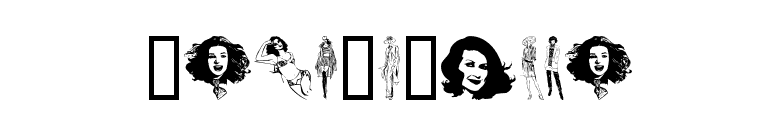 Unca'sWomen font preview