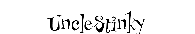 UncleStinky font preview