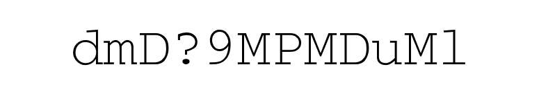 UncodeSecret font preview