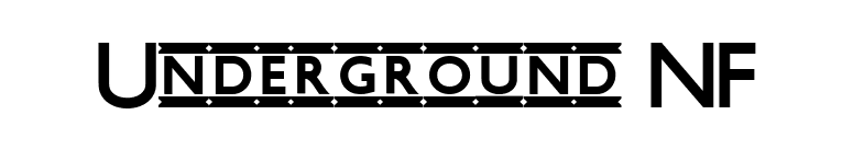 Underground NF font preview
