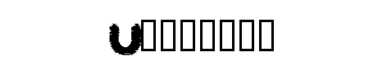 Undertow font preview
