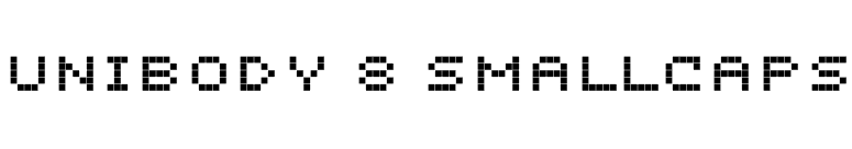 Unibody 8 SmallCaps font preview