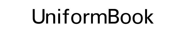 UniformBook font preview