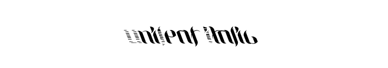 UniLeaf Italic font preview
