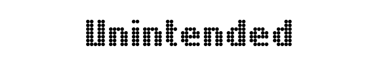 Unintended font preview