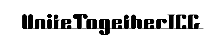 UniteTogetherICG font preview