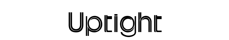Uptight font preview