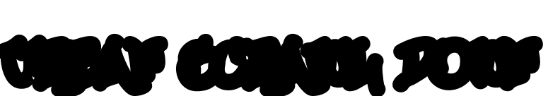 Urban Scrawl Down font preview