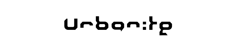 Urbanite font preview