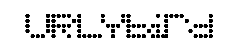 URLYbird font preview