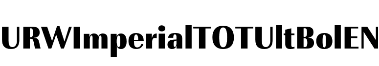 URWImperialTOTUltBolEN font preview