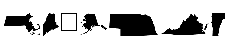 US-Bats font preview