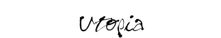 Utopia font preview