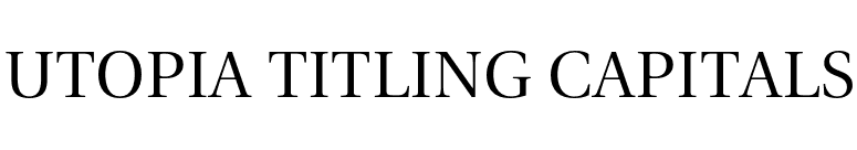 Utopia Titling Capitals font preview