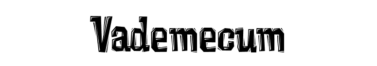 Vademecum font preview
