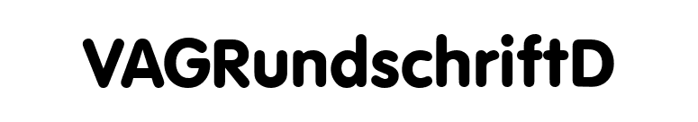 VAGRundschriftD font preview