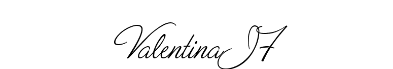 ValentinaJF font preview
