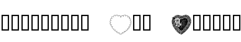 Valentine Day Normal font preview