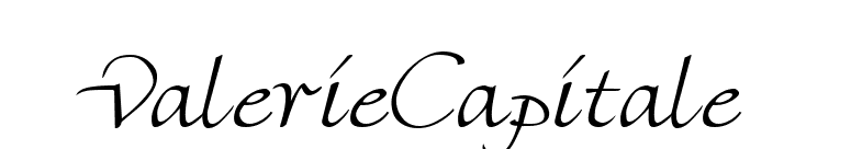 ValerieCapitale font preview