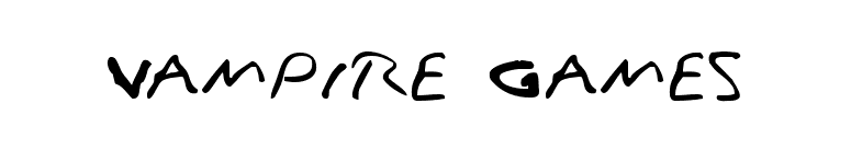 Vampire Games font preview
