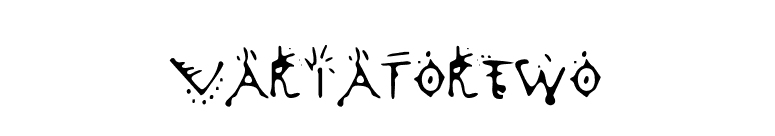 VariatorTwo font preview